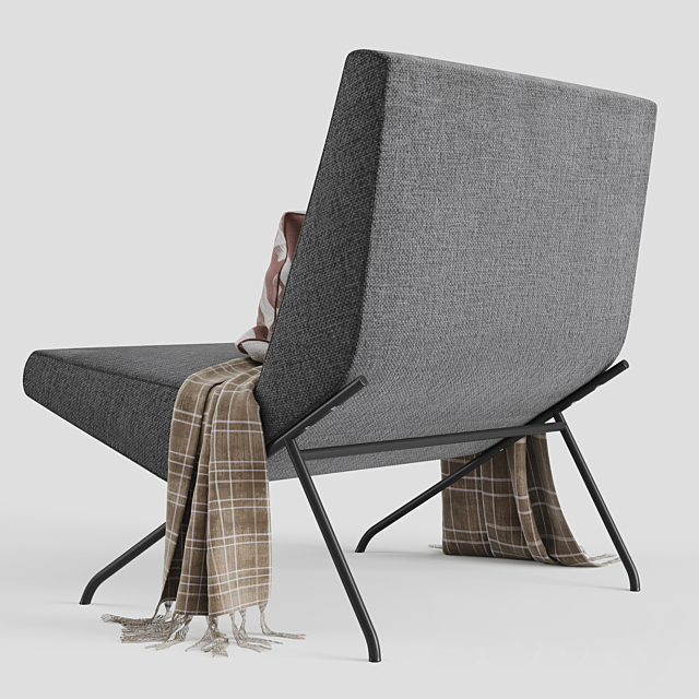 SG10 Chair by Pierre Guariche 3dskyfree