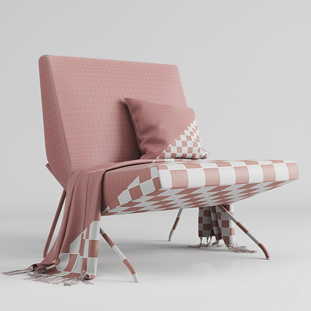 SG10 Chair by Pierre Guariche 3d Download
