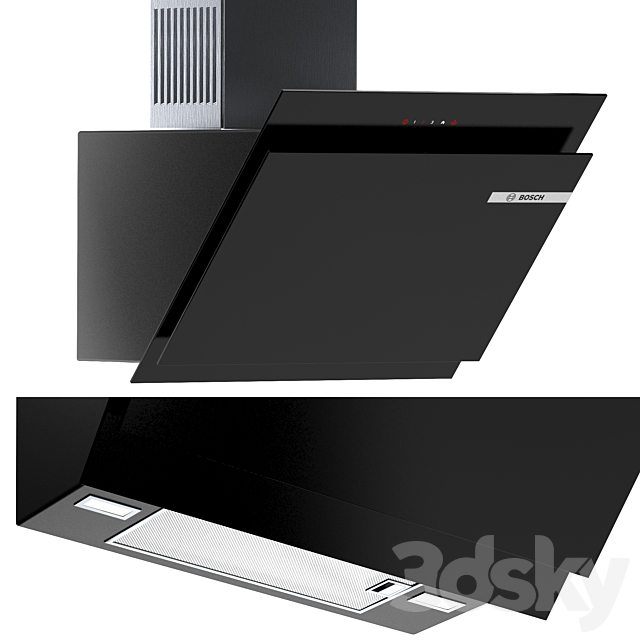 BOSCH 6 kitchen appliances set 3dsky