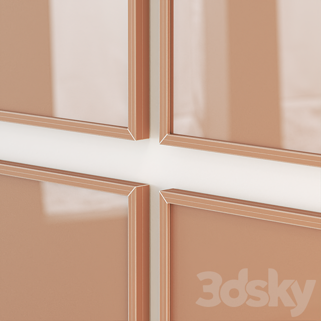 Абстрактные постеры (Abstract posters) 3DS Max Model - thumbnail 3