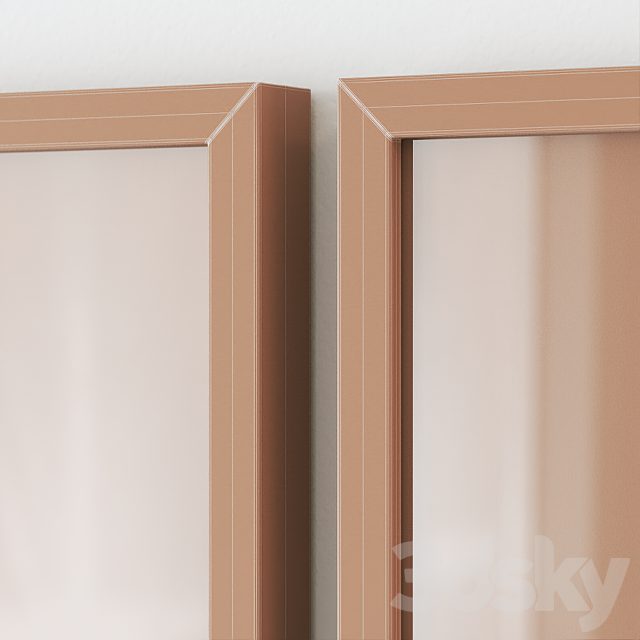 Абстрактные постеры (Abstract posters) 3DS Max Model - thumbnail 4