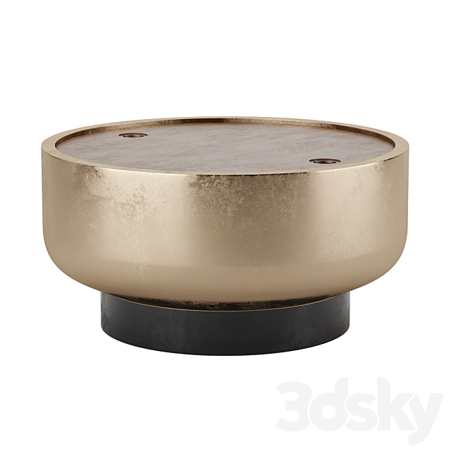 Drum Storage Coffee Table West Elm 3dsky