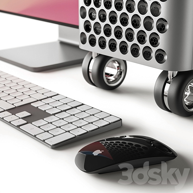 Apple Mac Pro 3dmodel