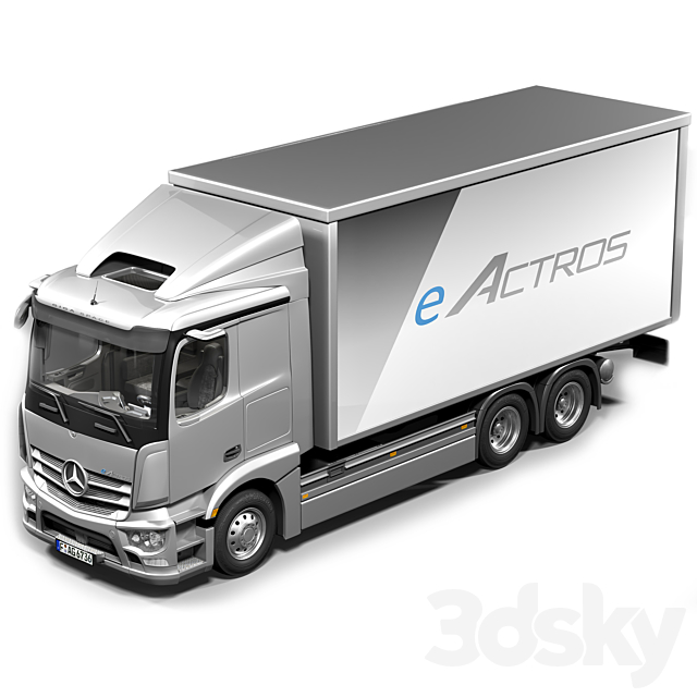 benz_eACTROS 3dskyfree