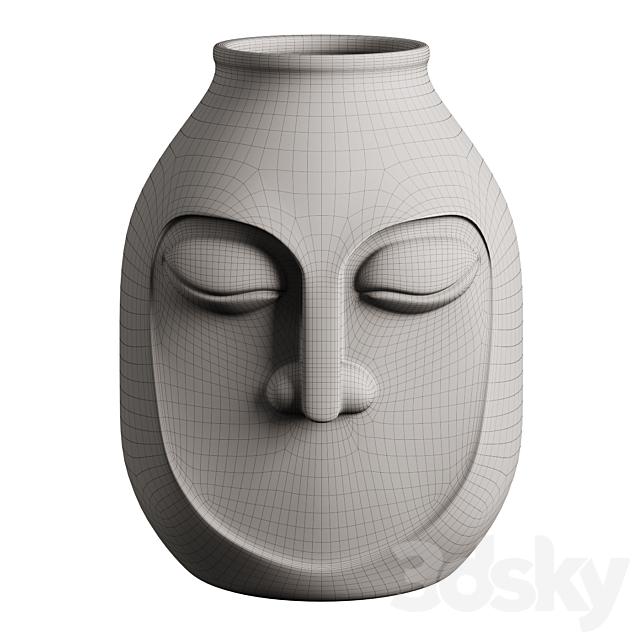 Face Vases. Set 1 3d Download