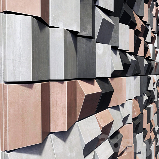 Tile Mutina bathroom n1 3dsky