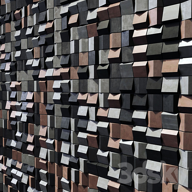 Tile Mutina bathroom n1 3dskyfree