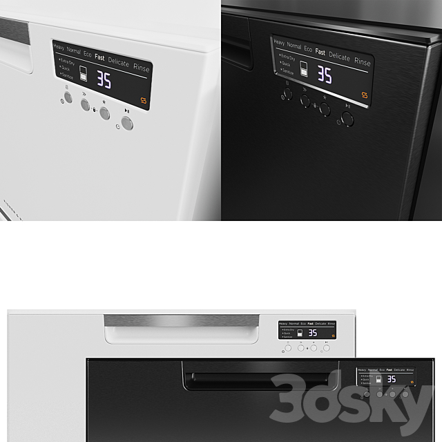 Dishwasher Fisher & Paykel DD60DAW9. DW60FC2W1. DW60UC6B 3dskyfree