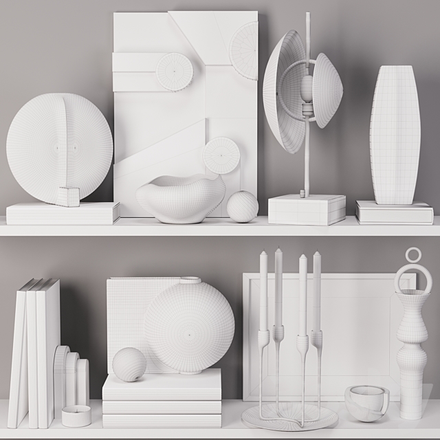 Decorative set 5 3dskyfree
