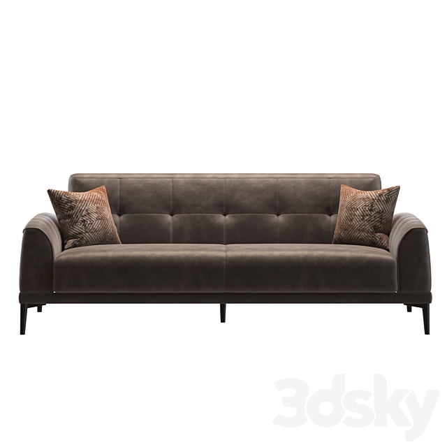 Vista sofa Istikbal 3d