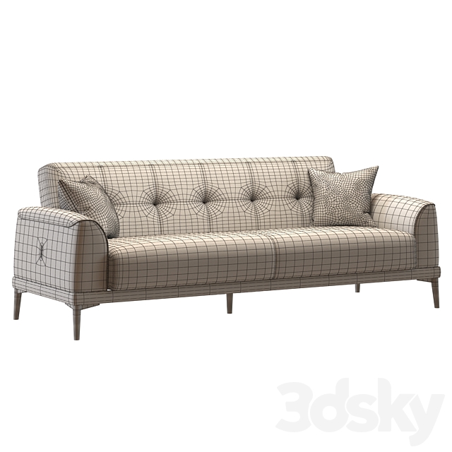 Vista sofa Istikbal 3dmodel
