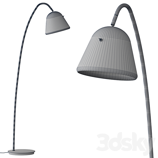 Nordlux – Fleur Floor lamp 3DSMax File - thumbnail 2