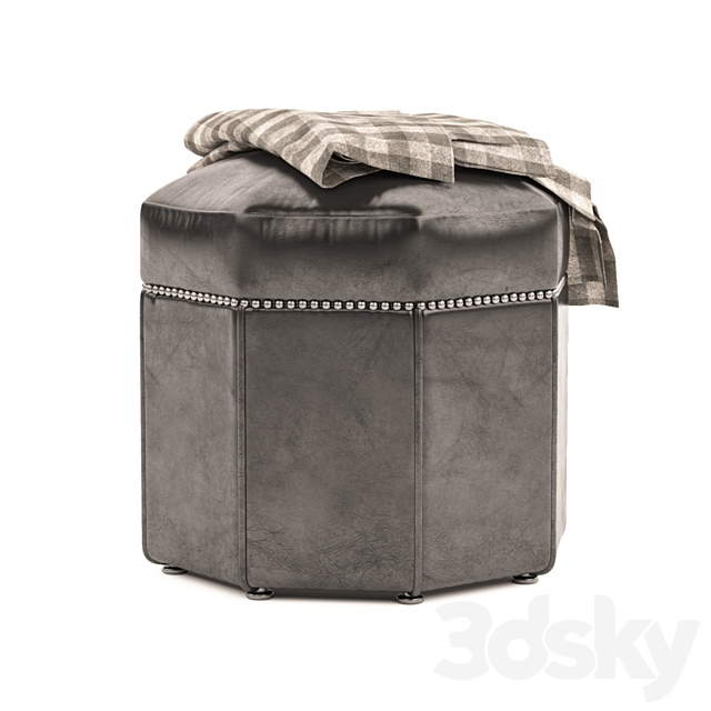 Bombay Stool 3dsky