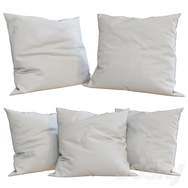 H&M Home - Decorative Pillows set 38 3d