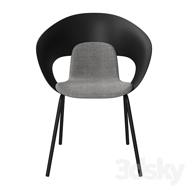 Skandiform chair DELI KS-160 3DSMax File - thumbnail 2