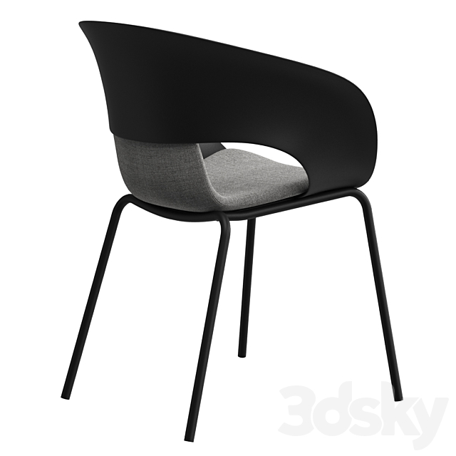 Skandiform chair DELI KS-160 3DSMax File - thumbnail 4