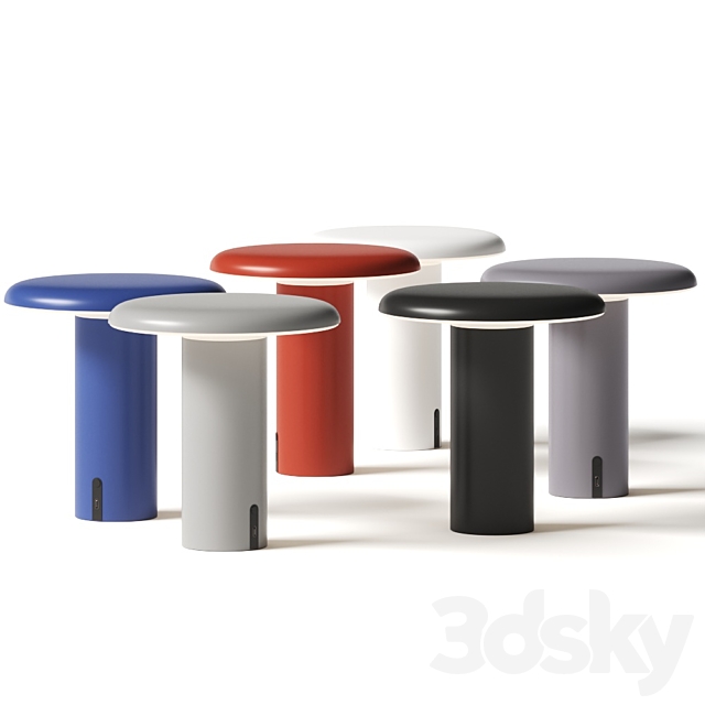Artemide Takku Table Lamp 3d