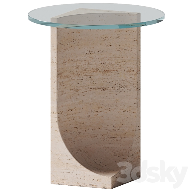 Collector- EDGE side coffee table 3d