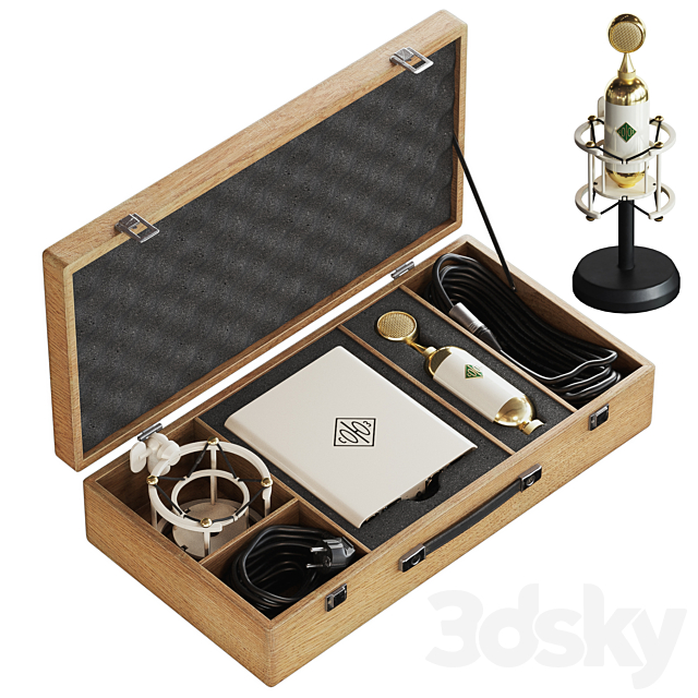 Microphone Soyuz Kit 3DSMax File - thumbnail 1