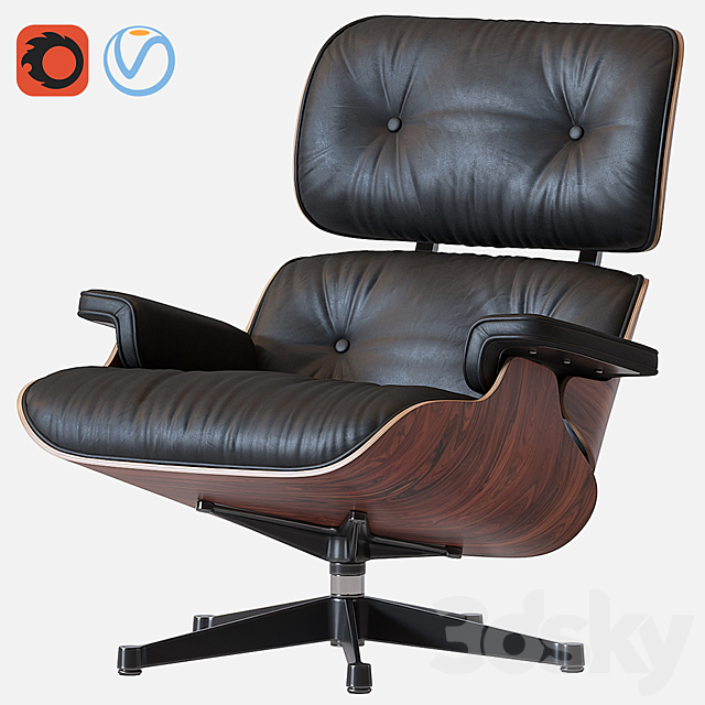 Eames Lounge Chair - Arm chair -
