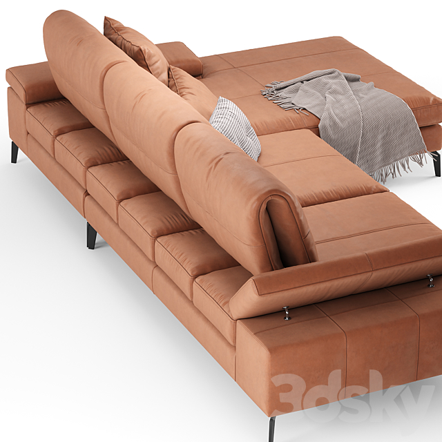 Landa sofa – Calligaris 3DSMax File - thumbnail 4