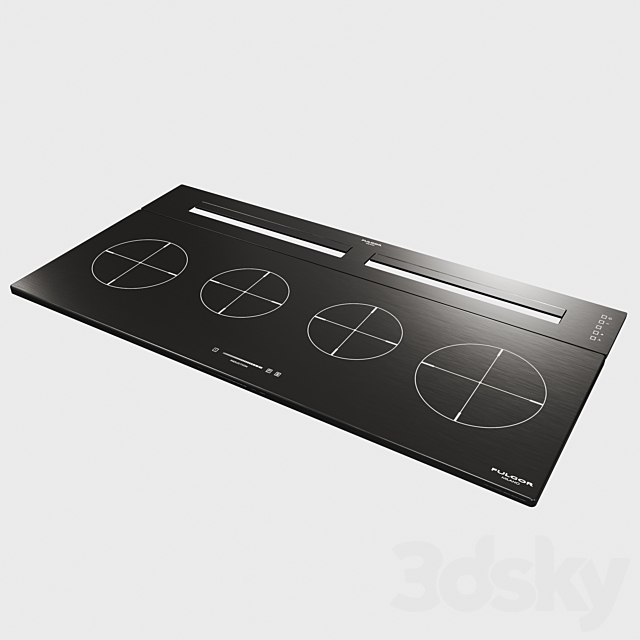 kitchen appliance set Fulgor Milano 3dsky