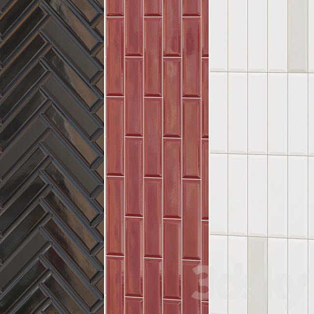 Equipe Metro tile 3dmodel