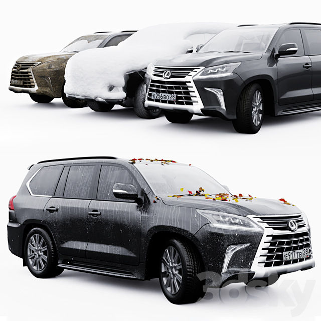 Lexus LX570 Free Download