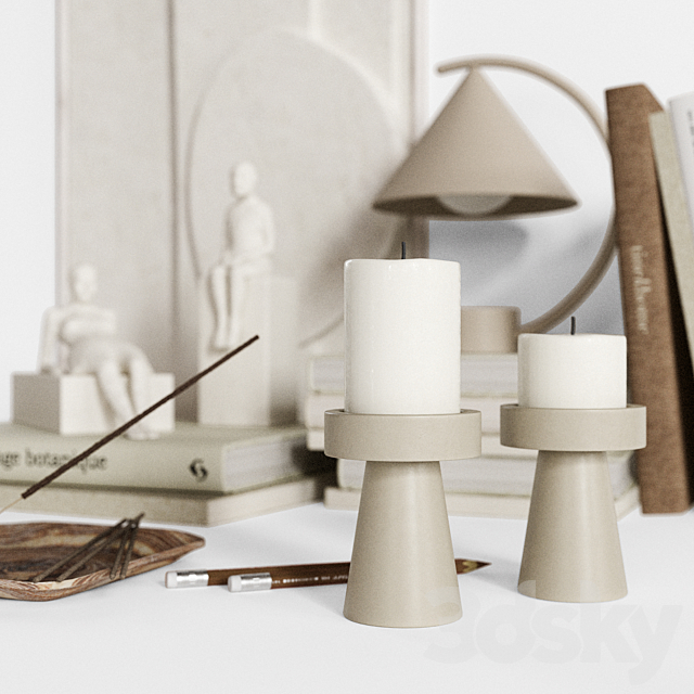 Decorative Set 47 3dsky