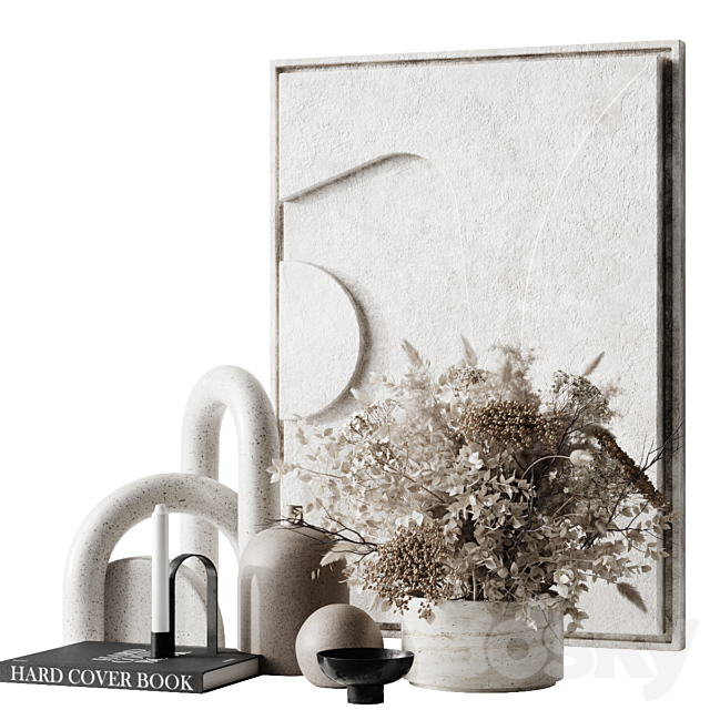 Decor set 4 3d