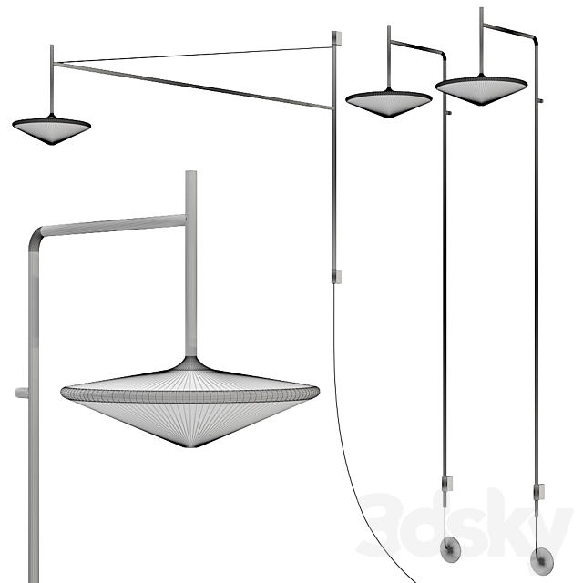 TEMPO Sconce by Vibia 3d