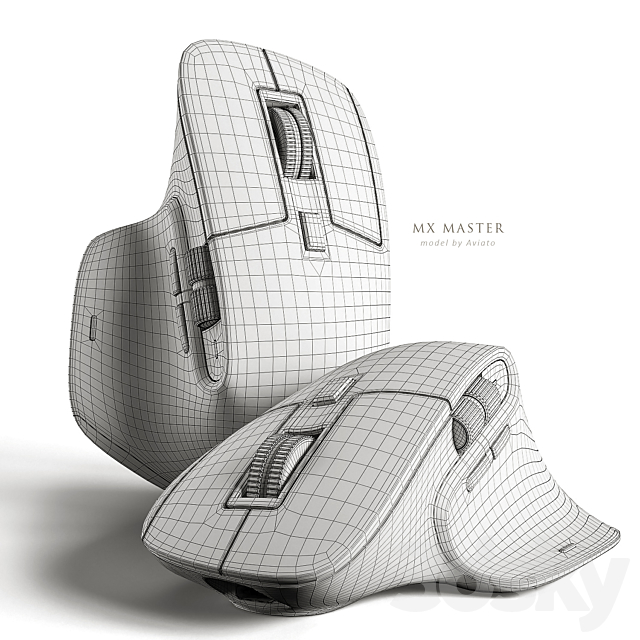 Logitech MX Master 3 3dmodel