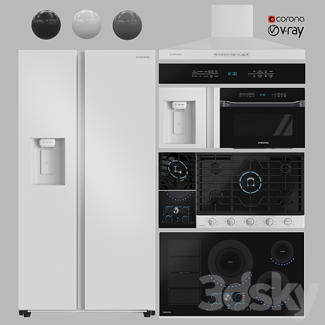 Appliance Collection SAMSUNG 3DSMax File - thumbnail 3