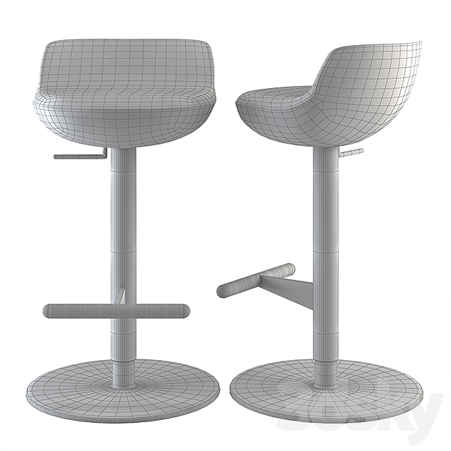 STOOL BY CALLIGARIS 3d