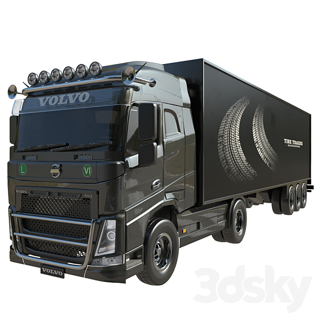 volvo fh 16 3dmodel