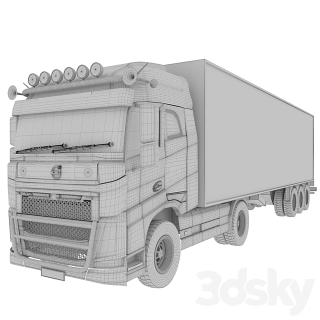 volvo fh 16 3d Download