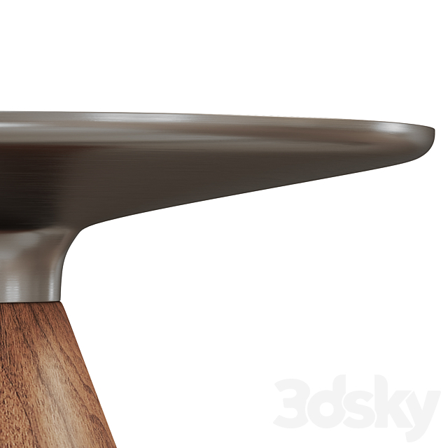 Vaso Wood coffee table from Cosmorelax 3DSMax File - thumbnail 2