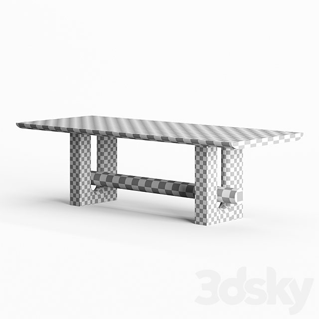 Mirage Table By Philippe Hurel 3DSMax File - thumbnail 3