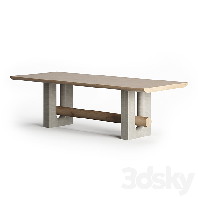 Mirage Table By Philippe Hurel 3DSMax File - thumbnail 1