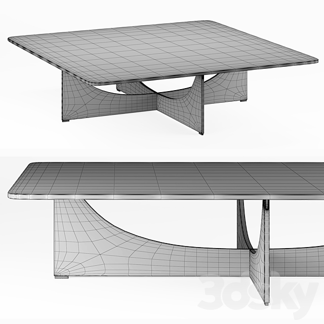 tables Minotti Lido 2021 collection 3dsky