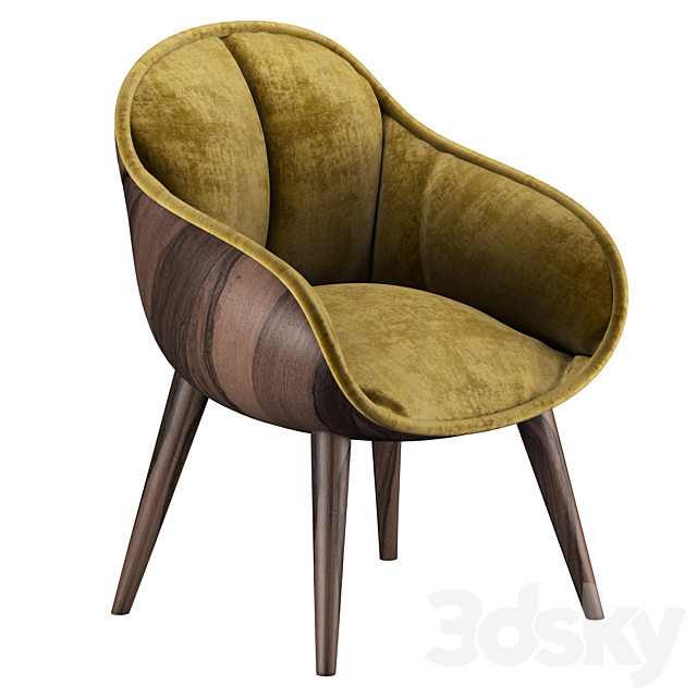 Lounge chair 3DSMax File - thumbnail 4
