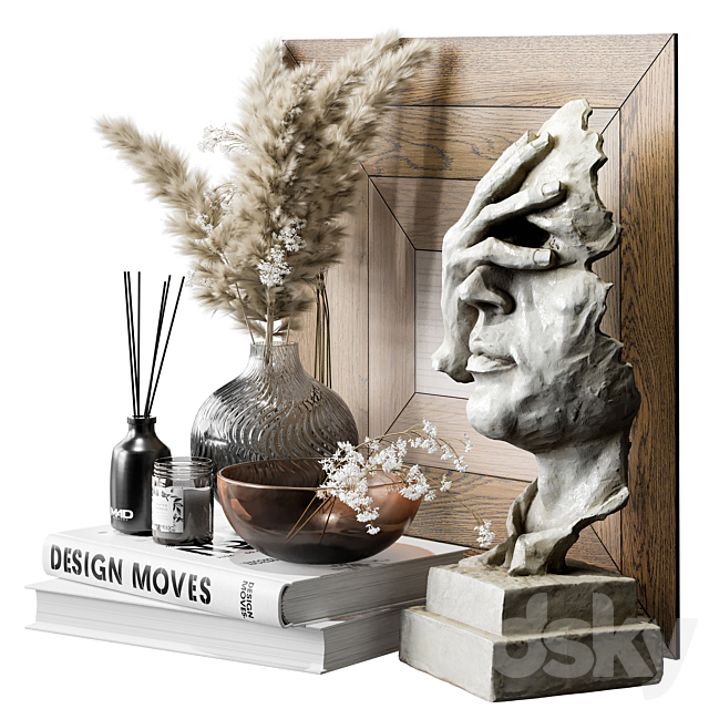 Decorative set 15 3d