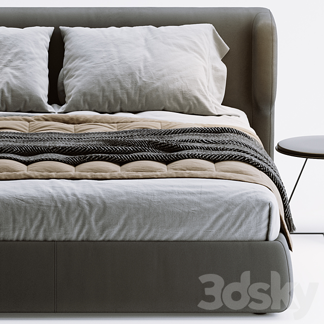 Ditre italia claire bed 3d