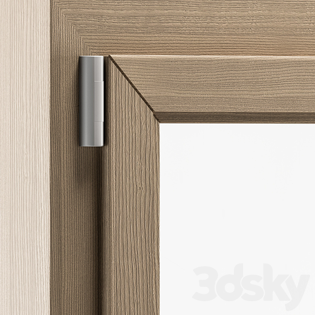 Wooden Window Modern - Windows Set 01 3dskyfree