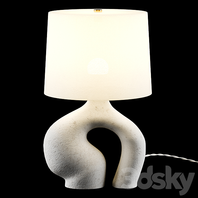 Circle Loop Lamp by Kassandra Thatcher 3DSMax File - thumbnail 2