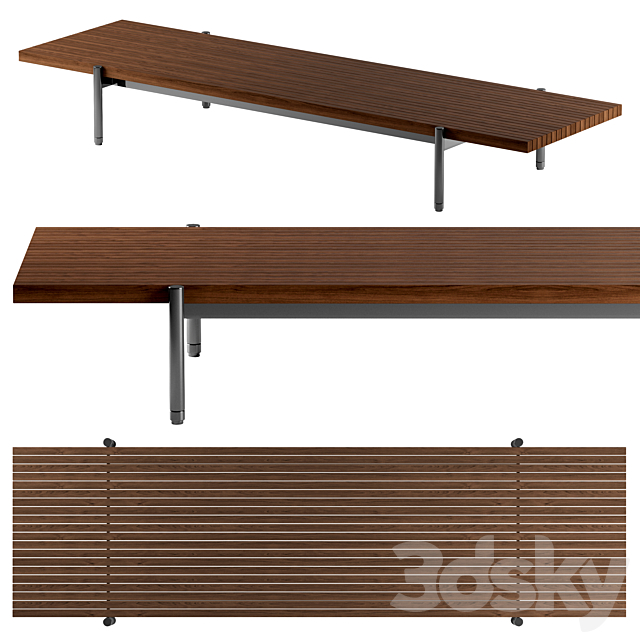 Minotti Superquadra table ? 2 3d