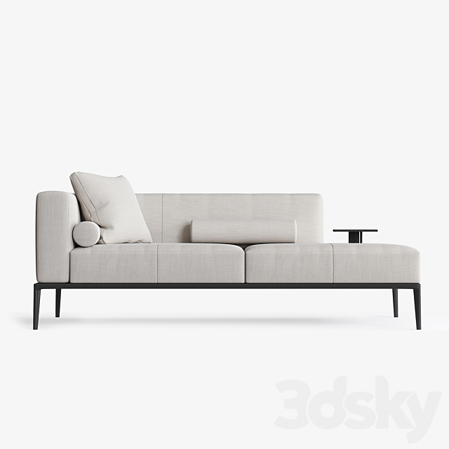 Jaan Living sofa by Walter Knoll 3DSMax File - thumbnail 2