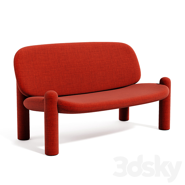 Driade tottori sofa 3DSMax File - thumbnail 1