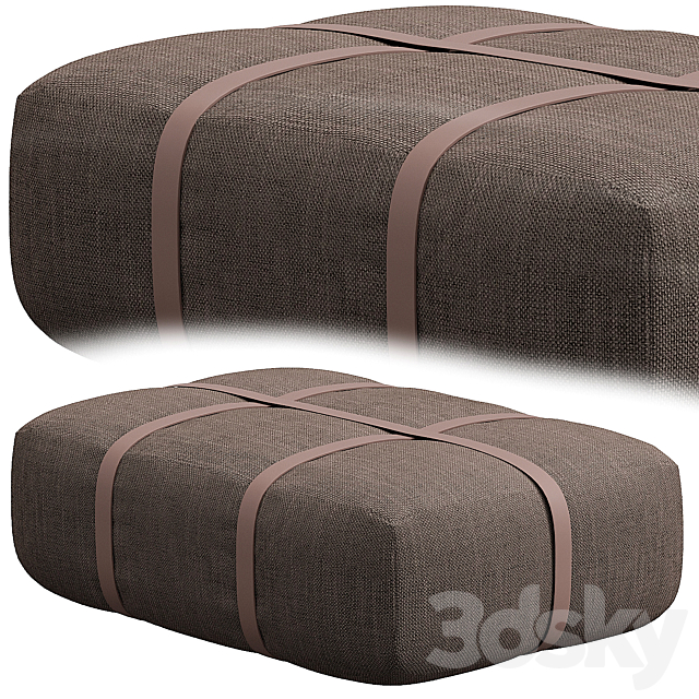 Harper pouf 3d