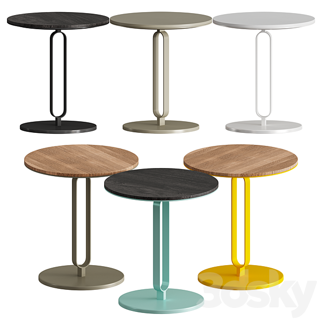 Alfred side table 3DSMax File - thumbnail 3